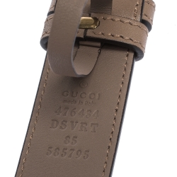 مملوكة مسبقًا حقيبة خصر غوتشي "مارمونت" مزينة بشعار الماركة جي جي جلد ماتيلاس بيج