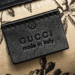 مملوكة مسبقًا Gucci Black Leather Small Dionysus Shoulder Bag