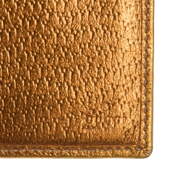 Gucci Beige/Gold GG Canvas Flap Continental  Wallet