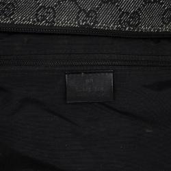 مملوكة مسبقًا Gucci Denim GG Fabric Small Shoulder Bag