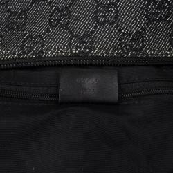 مملوكة مسبقًا Gucci Denim GG Fabric Small Shoulder Bag