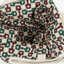 Pre Owned Gucci Beige Leather Guccissima Large Signoria Hobo