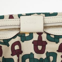 Pre Owned Gucci Beige Leather Guccissima Large Signoria Hobo