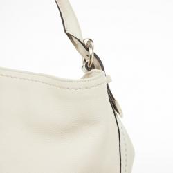 Pre Owned Gucci Beige Leather Guccissima Large Signoria Hobo