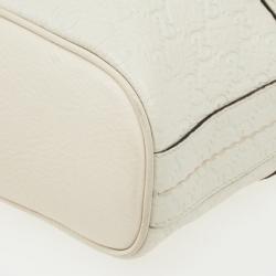 Pre Owned Gucci Beige Leather Guccissima Large Signoria Hobo
