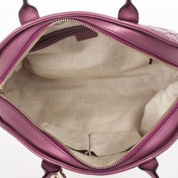 مملوكة مسبقًا Gucci Guccissima Heart Bit Medium Top Handle Dome Bag