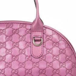 مملوكة مسبقًا Gucci Guccissima Heart Bit Medium Top Handle Dome Bag