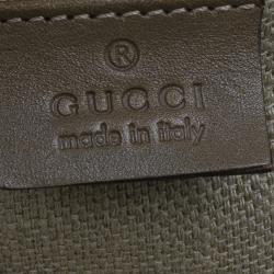 Pre Owned Gucci Multicolor Python Bamboo Tassel Clutch