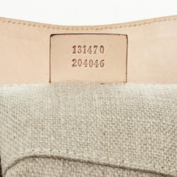 Pre Owned Gucci Flora Horsebit Flap Clutch