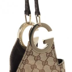 Pre Owned Gucci Charlotte Medium Hobo