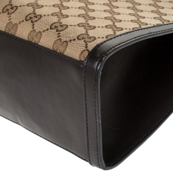 مملوكة مسبقًا حقيبة كتف غوتشي سلسلة إميلي كبيرة جلد غوتشيسيما زرقاء كحلية