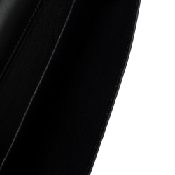 Gucci Black GG Crystal Canvas and Leather Continental Wallet