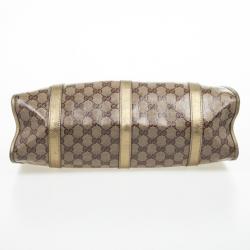 Pre Owned Gucci Crystal GG Joy Pushlock Bardot Medium Hobo Bag