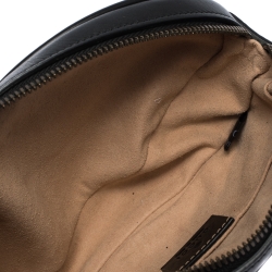 Pre Owned حقيبة غوتشي حزام مارمونت GG  جلد ماتيلاس حمراء