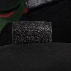 Gucci Black Monogram GG Canvas Tote