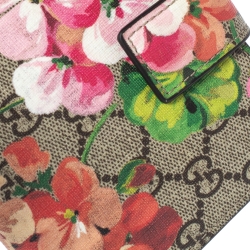 Gucci Multicolor Blooms GG Canvas French Flap Wallet