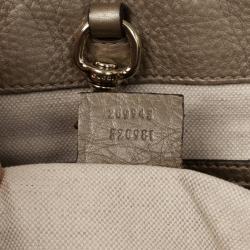 Pre Owned Gucci Beige/Ebony Bella Original Canvas GG Tote 