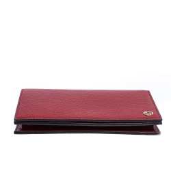 مملوكة مسبقًا Gucci Red Leather Betty Wallet on Chain