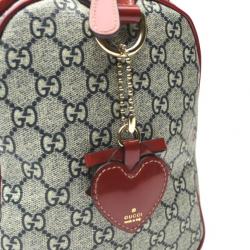 Pre Owned Gucci Limited Edition Tattoo Heart Joy Boston Bag