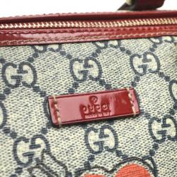 Pre Owned Gucci Limited Edition Tattoo Heart Joy Boston Bag