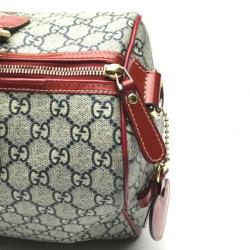 Pre Owned Gucci Limited Edition Tattoo Heart Joy Boston Bag
