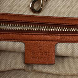Pre Owned Gucci Soho Metallic Leather Shoulder Bag 