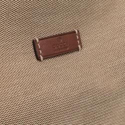 Pre Owned Gucci Canvas Hobo with Guccissima Leather Trim