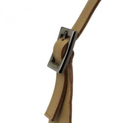 مملوكة مسبقًا Gucci Beige Suede Large Jackie O Shoulder Bag