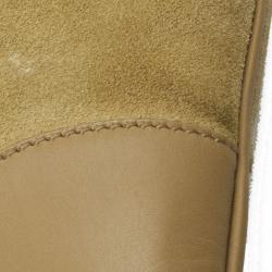 مملوكة مسبقًا Gucci Beige Suede Large Jackie O Shoulder Bag
