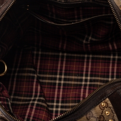 مملوكة مسبقًا حقيبة غوتشي بابوسكا ايندي بوسطن كان فاس GG كريستال و جلد بيج