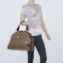 مملوكة مسبقًا Gucci Babouska Crystal GG Crest Dome Bag