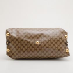 مملوكة مسبقًا Gucci Babouska Crystal GG Crest Dome Bag