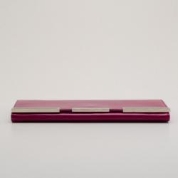 Pre Owned Gucci Purple Broadway Microguccissima Evening Bag