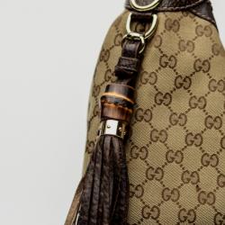 Pre Owned Gucci Monogram Large Jackie Hobo Shoulder Bag 