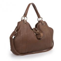 مملوكة مسبقًا Gucci Moka Soft Icon Leather Hobo Bag