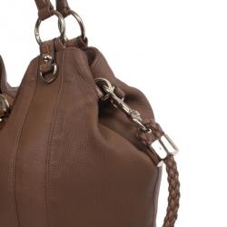 مملوكة مسبقًا Gucci Moka Soft Icon Leather Hobo Bag