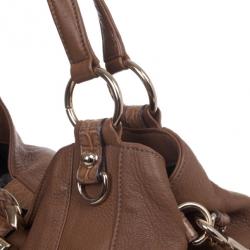 مملوكة مسبقًا Gucci Moka Soft Icon Leather Hobo Bag