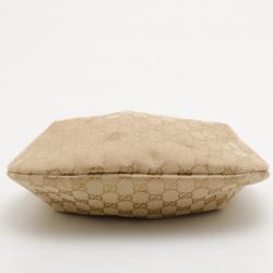 Pre Owned Gucci Classic GG Monogram Bamboo Handle Handbag