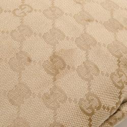 Pre Owned Gucci Classic GG Monogram Bamboo Handle Handbag