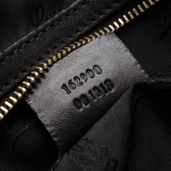 Pre Owned Gucci Black Pelham Python Tote 