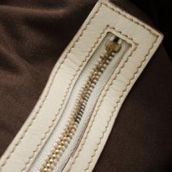 مملوكة مسبقًا Gucci Brown Canvas Monogram GG Hobo