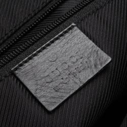 مملوكة مسبقًا Gucci Black Canvas Monogram Hobo 