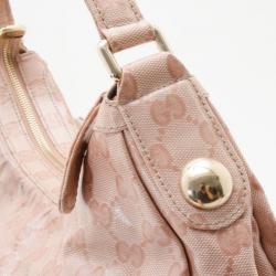 مملوكة مسبقًا Gucci Pink Crystal Hobo