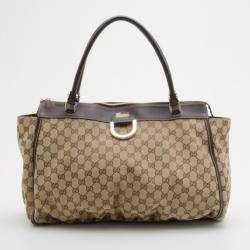 مملوكة مسبقًا Gucci Monogram Large Abbey Tote