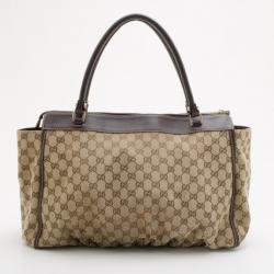 مملوكة مسبقًا Gucci Monogram Large Abbey Tote