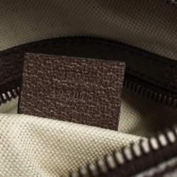 Pre Owned Gucci Beige/Ebony GG Supreme Canvas and Leather Small Ophidia Backpack