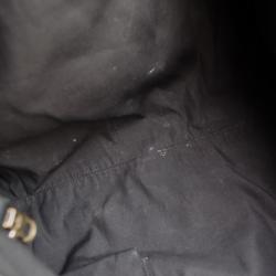 Pre Owned Gucci Black Canvas D-ring Hobo 