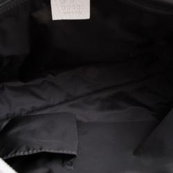 Pre Owned Gucci Silver GG Imprimé Tote