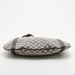 مملوكة مسبقًا Gucci Grey Abbey D Ring Convertible Tote