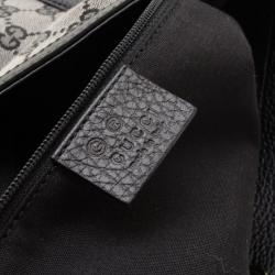 مملوكة مسبقًا Gucci Grey Abbey D Ring Convertible Tote